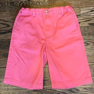 Boys Size 14 Vineyard Vines Coral Colored shorts